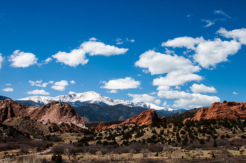 Brown mountains under cloudy sky at daytime, HD wallpaper | Peakpx