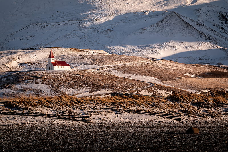 Churches, Church, Iceland, Landscape, HD wallpaper