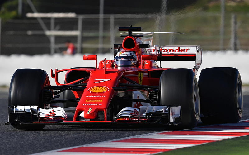 Kimi Raikkonen, Ferrari SF15-T, Scuderia Ferrari, 2017 cars, Formula 1, F1, HD wallpaper