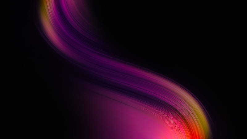 Multicolored Wave Abstract, HD wallpaper
