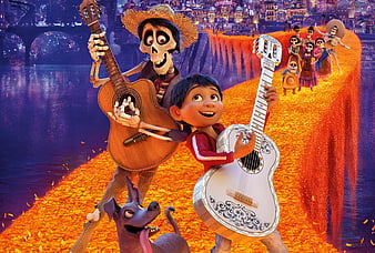 Coco 2 S10plus, animation, disney, skull, HD phone wallpaper