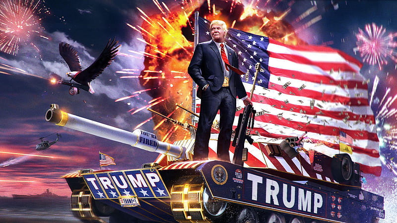 Donald Trump Make America Great Again, HD wallpaper