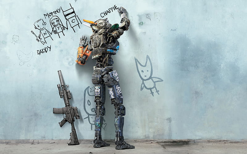 Chappie Movie, movies, animated-movies, chappie, HD wallpaper