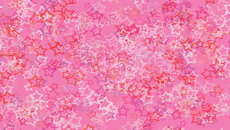 Starry Pinks, pink, star pattern, HD wallpaper | Peakpx