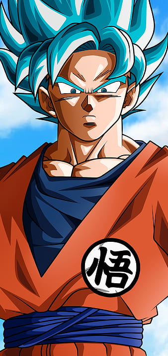 Desenho do Goku super sayajin blue/ssjgssj