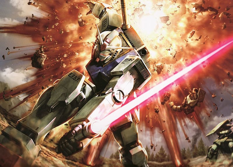 Anime, Gundam, Rx 78, HD wallpaper