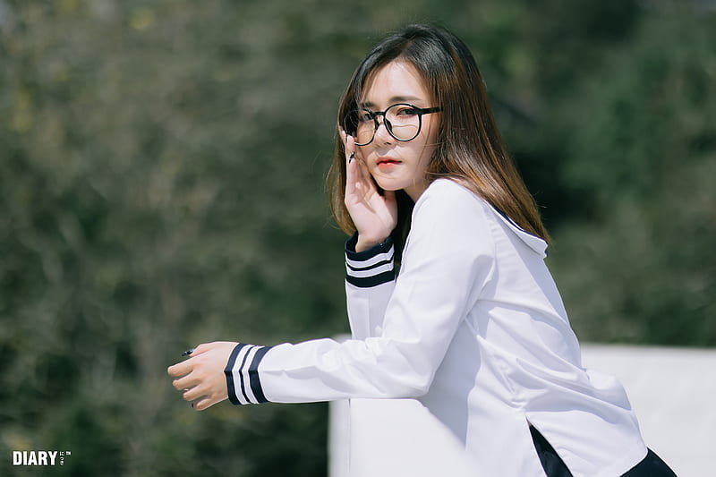 HD asian girl with glasses wallpapers | Peakpx