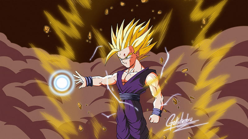 Dragon Ball Gohan Wallpaper for iPhone 11, Pro Max, X, 8, 7, 6