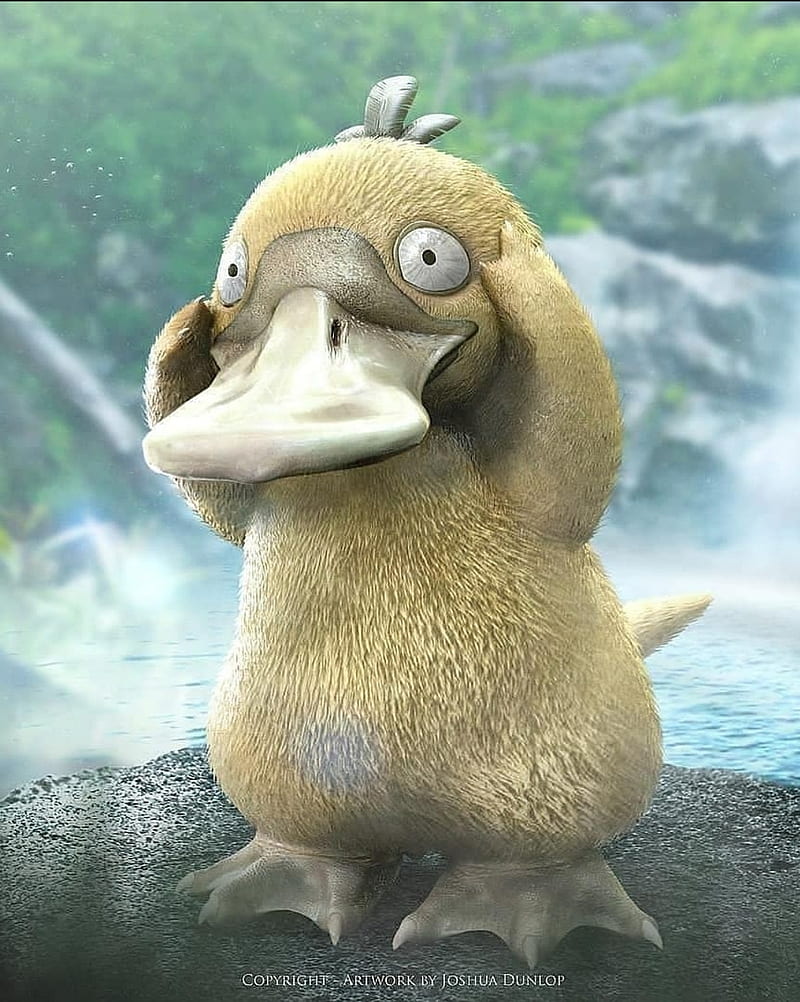 psyduck iphone wallpaper