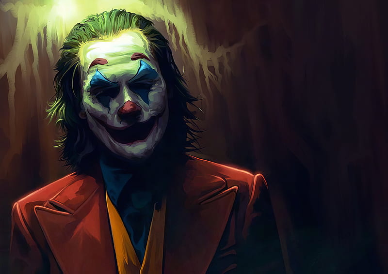 Joker Newart 2019, joker-movie, joker, superheroes, supervillain, HD wallpaper