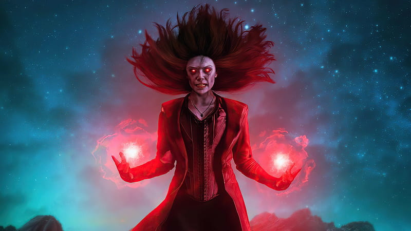 Wanda What If , scarlet-witch, what-if, tv-shows, animated-shows, marvel, HD wallpaper