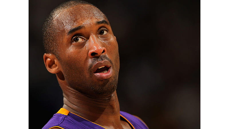 Kobe Bean Bryant Sweating Face Celebrities, HD wallpaper