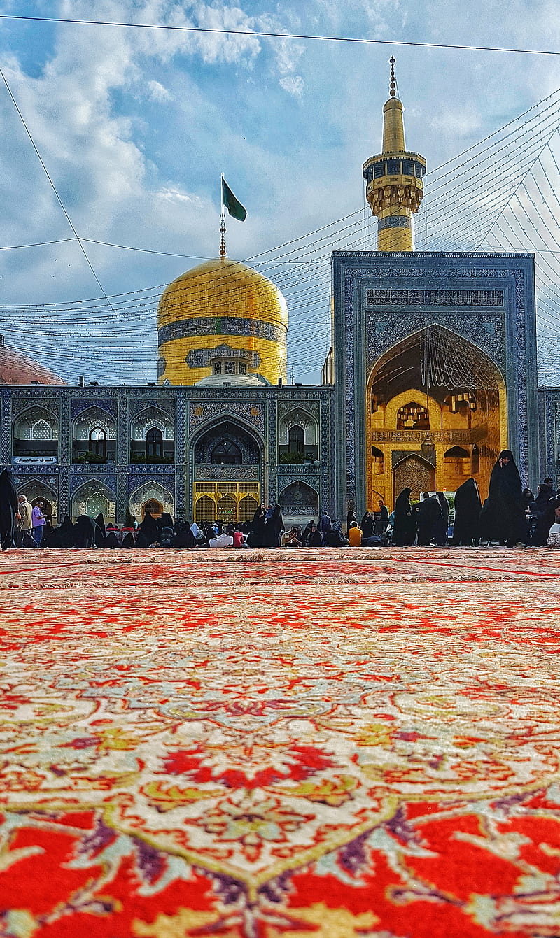 Imam Reza shrine, abu al-hasan, imam reza, HD phone wallpaper