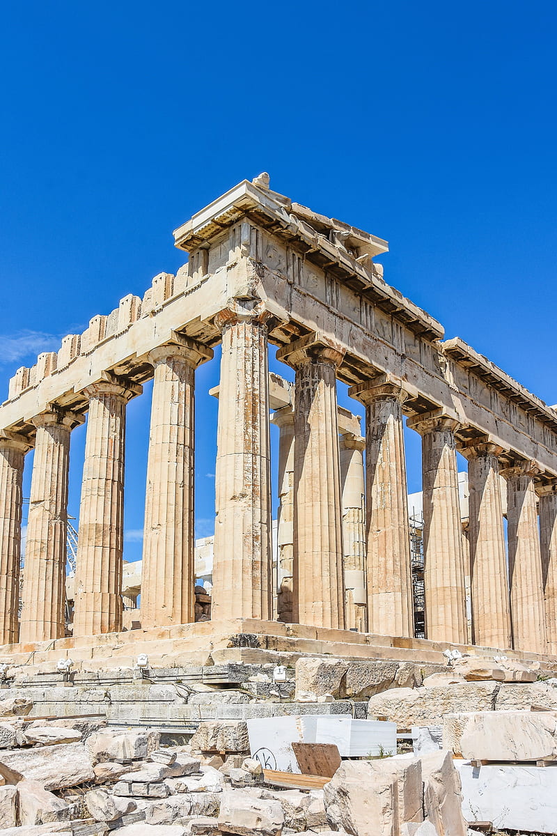 : Parthenon, Greece, acropolis, athens, ancient, greek, architecture. Ancient greek architecture, Greece , Parthenon, HD phone wallpaper
