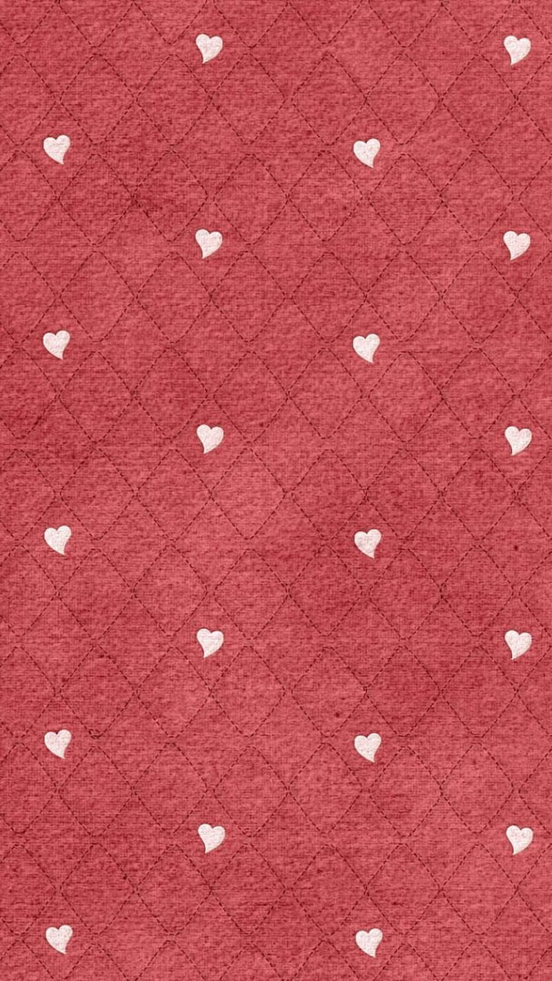 Hearts Diamonds, abstract, pattern, HD phone wallpaper
