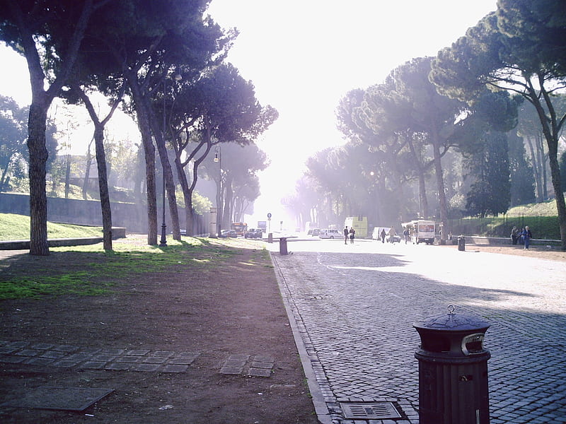 Rome, bonito, park, ancient, HD wallpaper