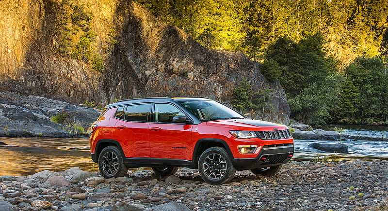 2017 Jeep Compass Trailhawk - Front Three-Quarter , car, HD wallpaper