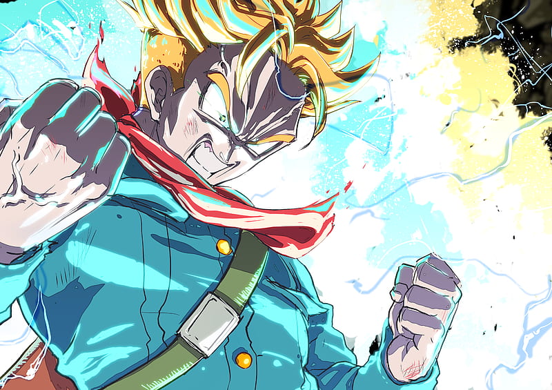 Trunks ssj2/blue  Anime dragon ball super, Dragon ball gt, Dragon ball  wallpapers