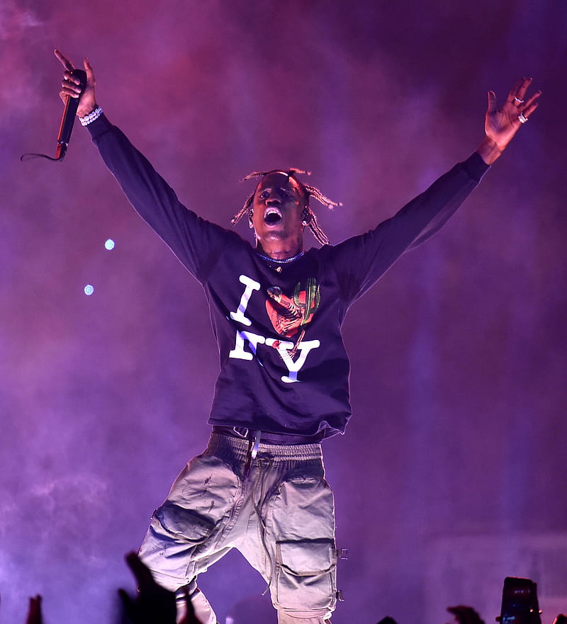 Travis Scott, android, concert, hiphop, huawei, iphone, oneplus, singer, us, HD phone wallpaper