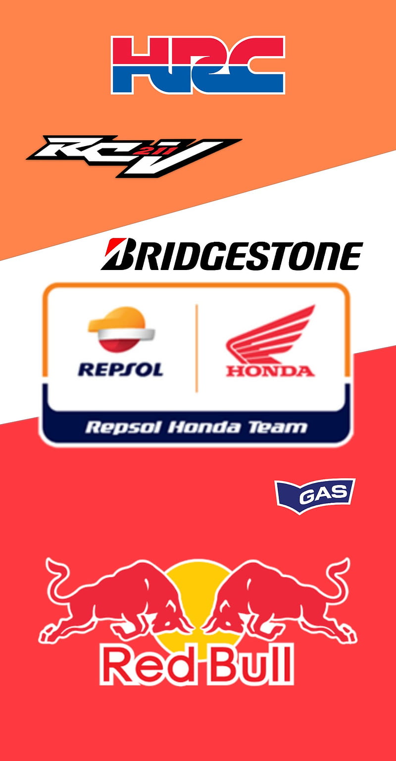 Honda repsol GP, marquez, motogp, racing, redbull, HD phone wallpaper