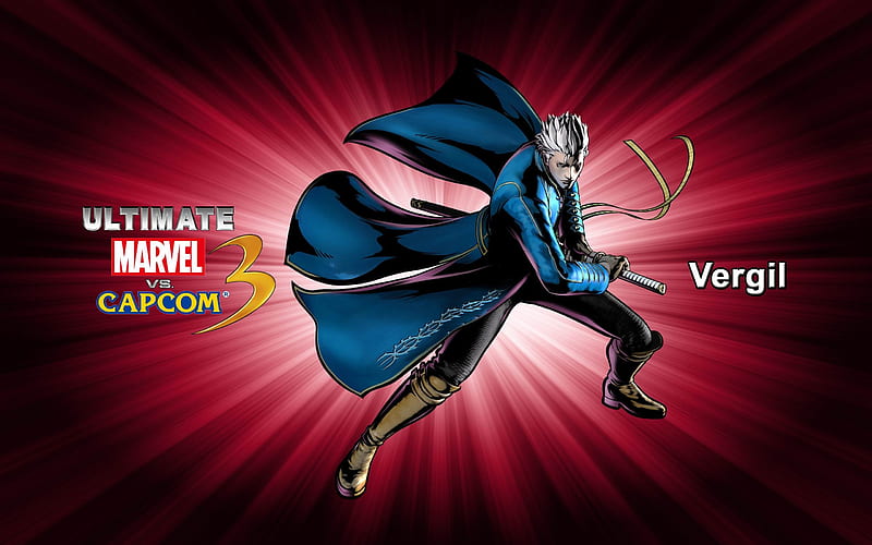 Vergil-Ultimate Marvel vs Capcom 3 Game, HD wallpaper