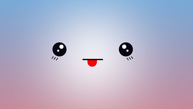 Kawaii Smile, CARTOON, CUTE, FACE, SMILE, Kawaii, HD wallpaper | Peakpx