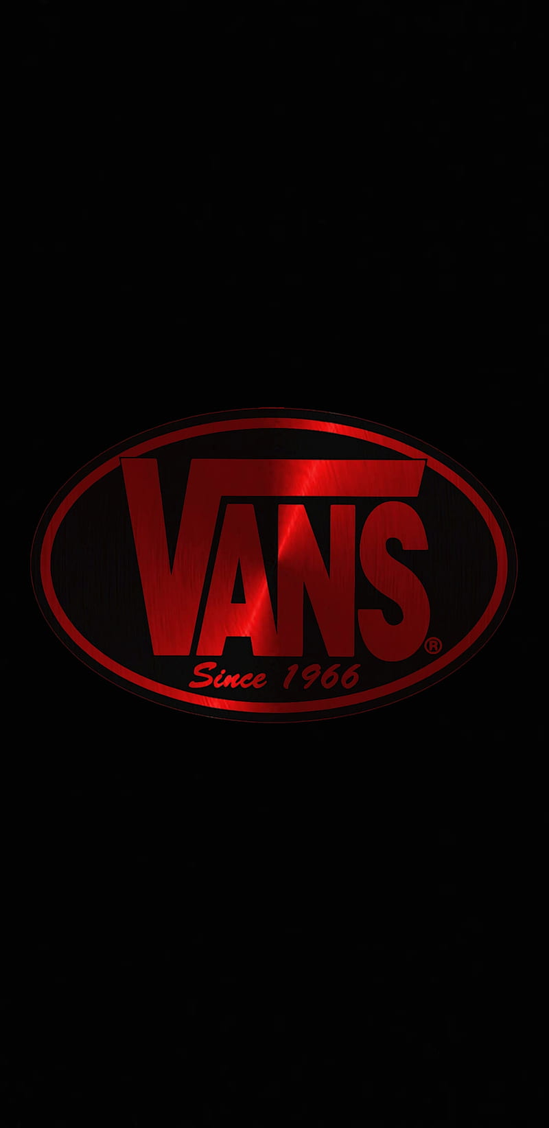 Vans Red Flare , logo, HD phone wallpaper