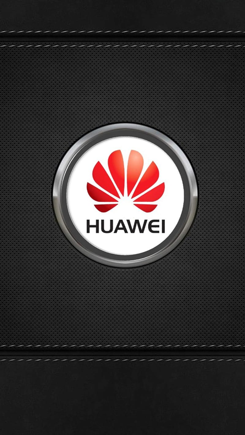 Huawei with logo but, button, HD phone wallpaper