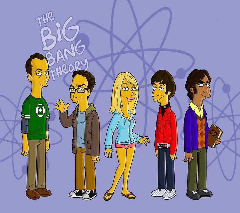 Big Bang Theory, sitcom comedy, HD wallpaper