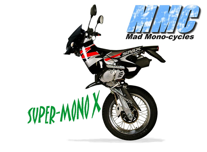 SuperMono, unicycle, one wheel, wheelie, motorbike, motorcycle, HD wallpaper