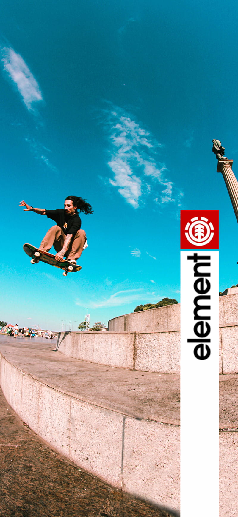 element, brand, logo, pro skate, skate, skateboarding, esports, HD phone wallpaper