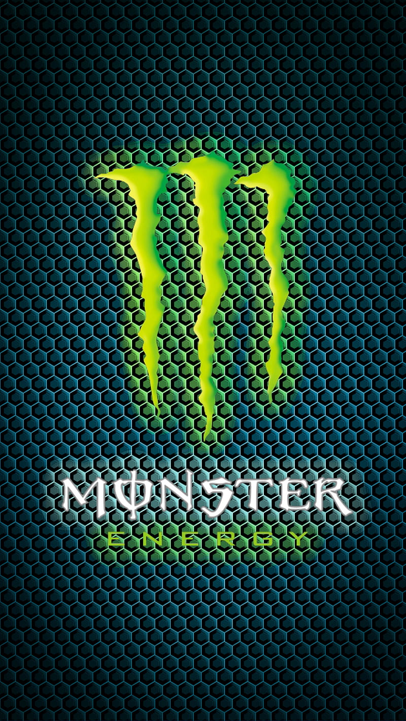 monster, energy, logo, HD phone wallpaper