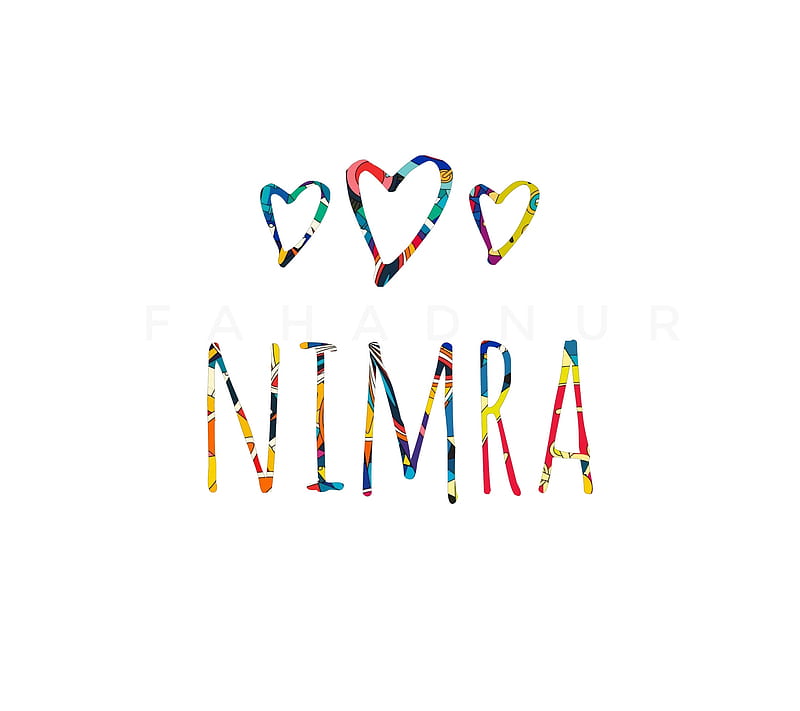 Nimra - Name Art, blue, fahad noor, fahadnoor090, flowers, funny, girl, instagram, love, name art, name calligraphy, name typography, nimra name art, nimra name design, nimra name dps, space, typography, HD wallpaper
