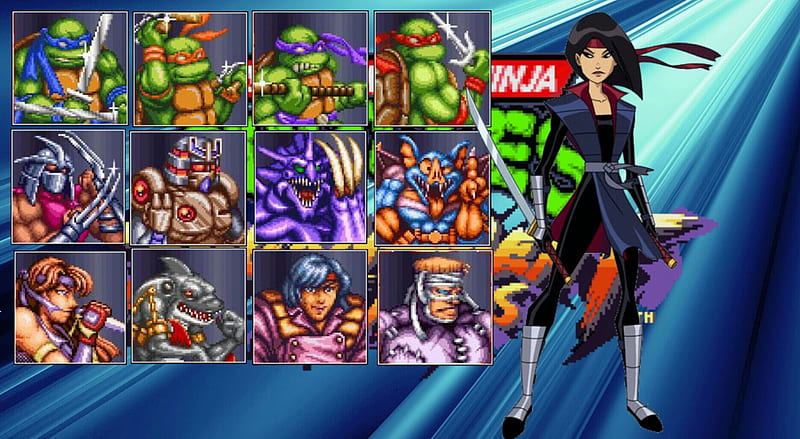TMNT Tournament Fighters - Karai, TV Series, Video Games, Karai, Comic Books, Super Nintendo, Teenage Mutant Ninja Turtles, HD wallpaper