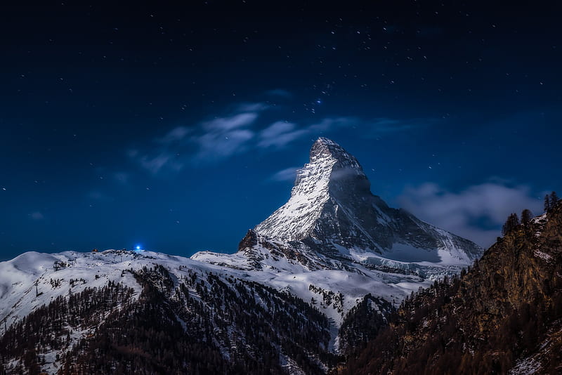 Mountains, Matterhorn, Mountain , Alps , Peak, HD wallpaper