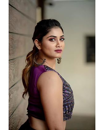 Shivani narayanan, face, lip, HD phone wallpaper | Peakpx