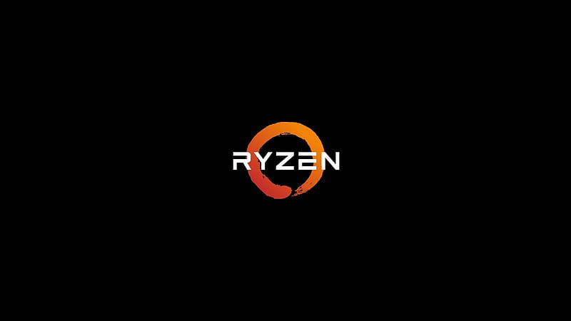 / AMD, RYZEN, logo, Ryzen Radeon, HD wallpaper