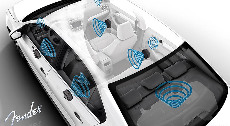 2013 Volkswagen Jetta Hybrid Sound System , car, HD wallpaper