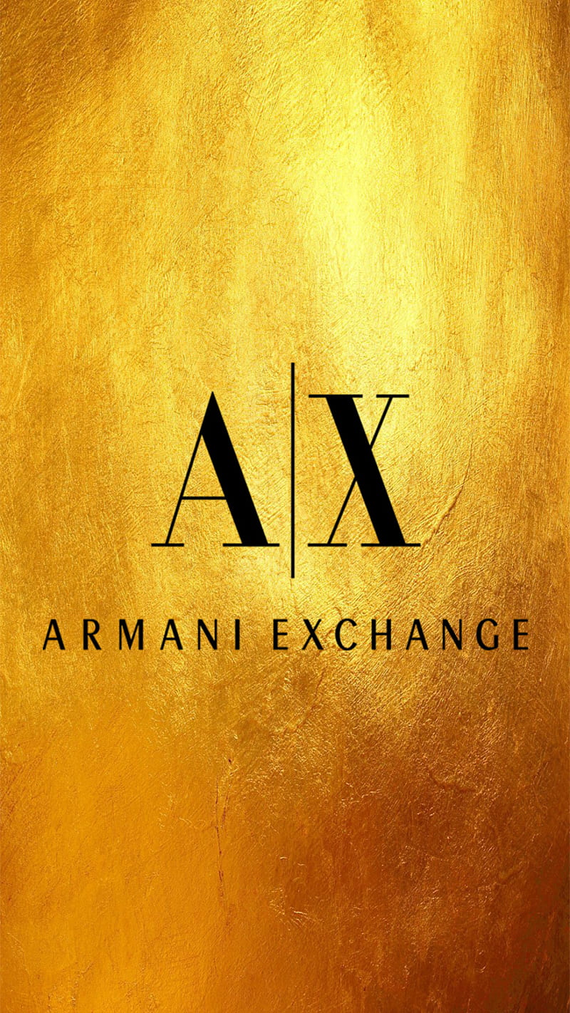 Plated Armani, brands, designer, emporio, exchange, gold, golde, jeans,  logo, HD phone wallpaper | Peakpx