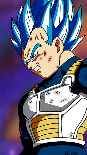 Desenho: Vegeta Super Saiyajin Blue Full Power