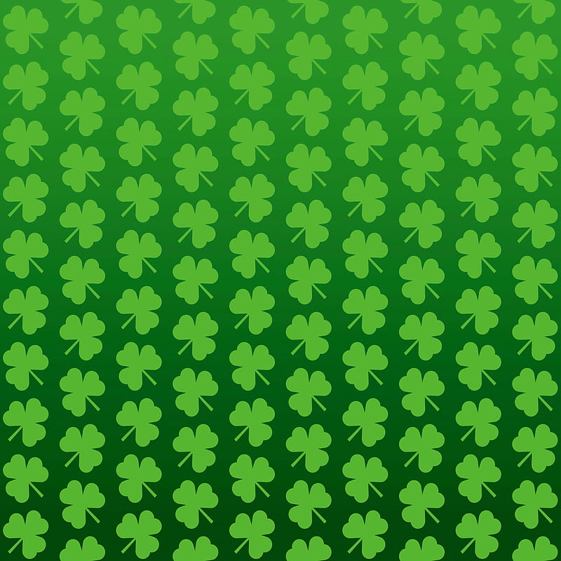Shamrock, clover, holiday, irish, st patrick, HD phone wallpaper