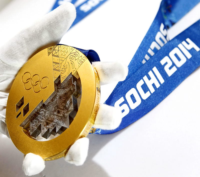 Sochi 2014, 2014, gold, medal, olympic games, russia, sochi, HD wallpaper