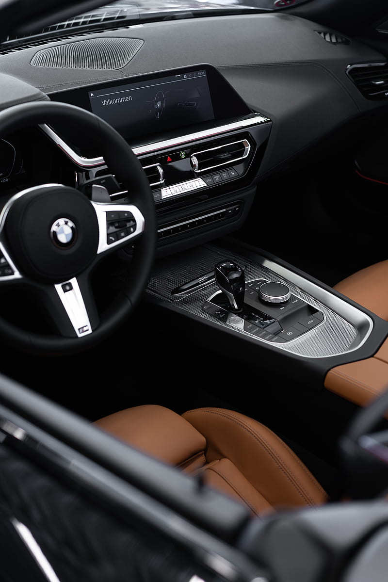 Bmw, interior, car, steering wheel, HD phone wallpaper | Peakpx