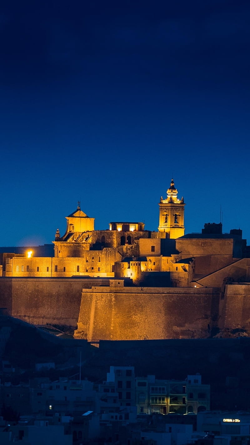 Citadel of Victoria, citadel, huawei, iphone, island of gozo, malta, oneplus, samsung, sony, victoria, xiaomi, HD phone wallpaper