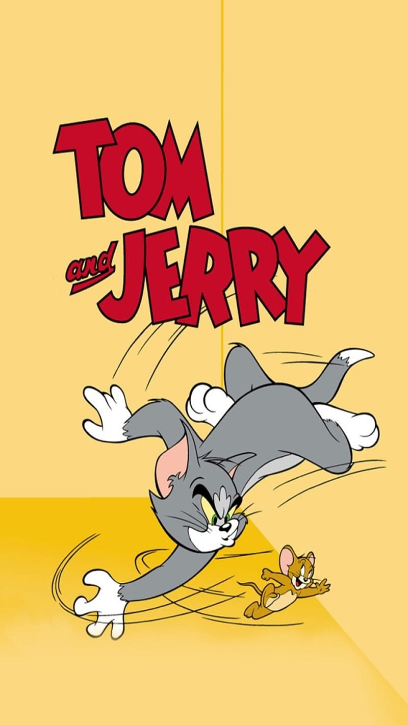Tom and Jerry, cartoons, HD phone wallpaper