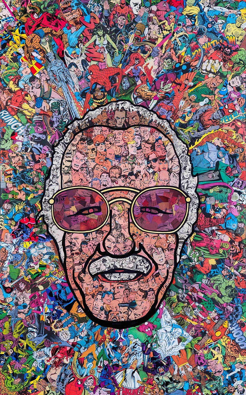 Stan Lee, marvel, heroes, HD phone wallpaper