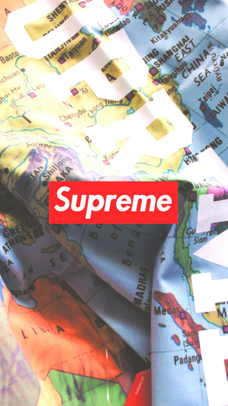 Supreme, art, skate, skateboarding, HD phone wallpaper
