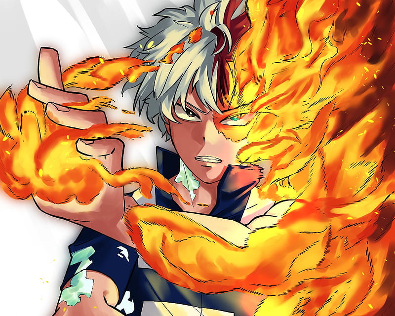 My Hero Academia, Shoto Todoroki, HD wallpaper | Peakpx