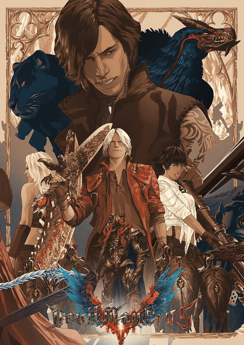 Mobile wallpaper: Anime, Devil May Cry, Dante (Devil May Cry