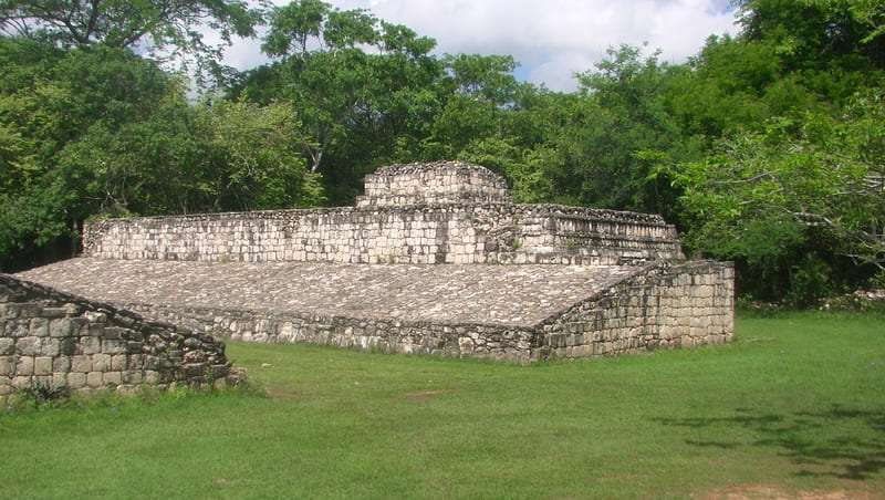 Ek Balam, Mexico, Ruins, peninsula, Mayan, Yucatan, Cancun, HD wallpaper
